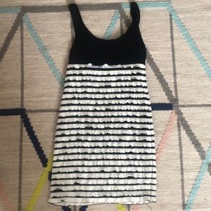 WET SEAL Black/White Dress